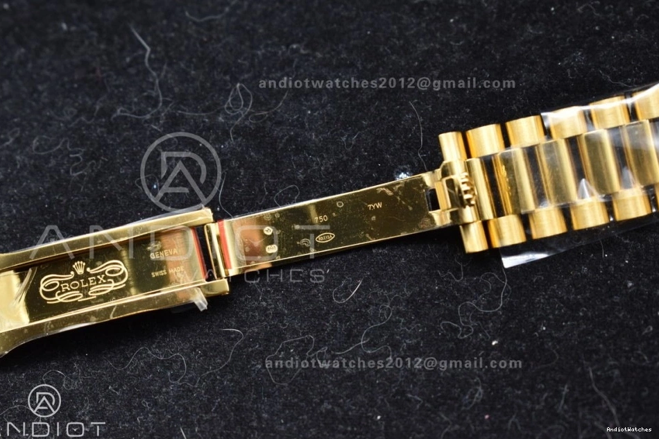 Day VR3255 On Silver Dial 228238 Bracelet Roman 1:1 ARF YG Best Date Weight) President ZeroBulk 40 664 (Gain Edition 0818